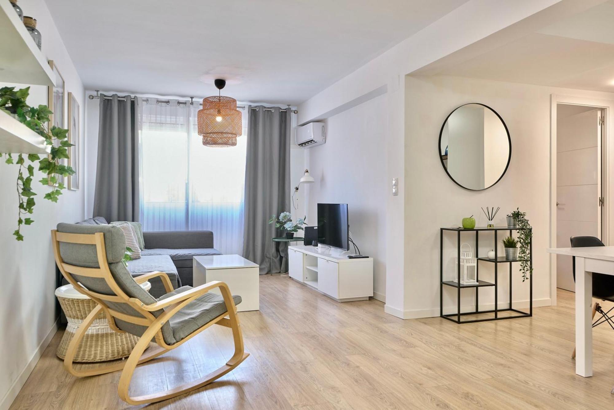 Spacious, Sunny Flat By City Of Arts & Sciences Valencia Exterior foto
